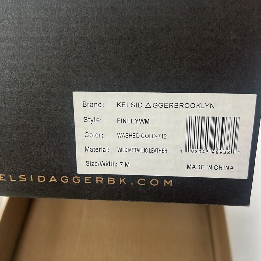 Kelsi Dagger Metallic Silver Square-Toe Loafers - Picture 13 of 13